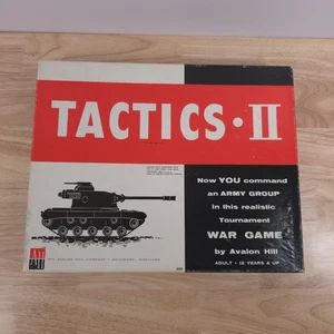 Vintage 1961 Tactics II Brettspiel Avalon Hill 502 Kriegsspiel Militär Strategie - Bild 1 von 16