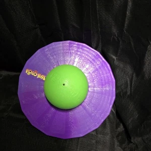 The Original Pogo Bal verde e viola Pogo Ball remake di vintage - Foto 1 di 4