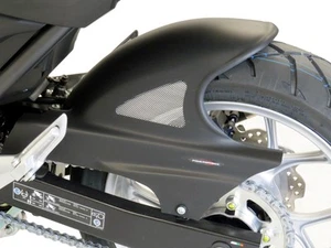 Abrazador trasero Powerbronze se adapta a Honda NC750X 21-2025 aspecto de carbono y malla plateada - Imagen 1 de 4