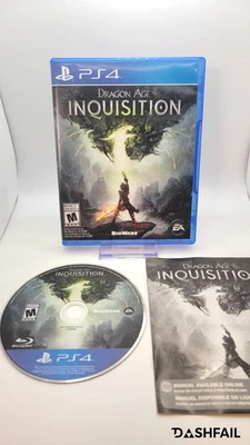 Dragon Age: Inquisition (Sony PlayStation 4, 2014) Game/Case/Cover Art Canadian - Image 1 of 4
