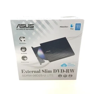Lecteur DVD Externe Asus SDRW-08D2S-U Lite (PO212174) - Afbeelding 1 van 3