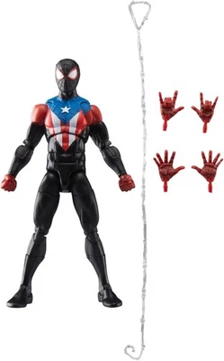 Marvel Legends Series Gamerverse Miles Morales Boricua Traje, Spider-Man 2...  Foto 1 de 4