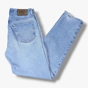 VINTAGE Calvin Klein Denim Jeans W32 L32 Herren Blau Regular Straight Stonewash - Bild 1 von 14