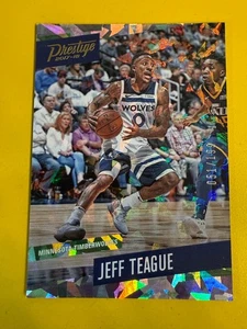 68107 2017-18 Prestige Crystal #135 Jeff Teague Timberwolves 51/199 - Bild 1 von 3