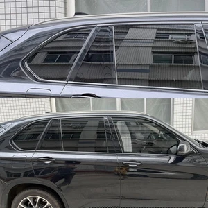 Chrome Delete Blackout Overlay For BMW X5 F15 2014-2018 Window Trim - Picture 1 of 9