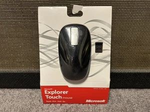 Microsoft Explorer Touch Mouse Model 1490 USB Wireless Black New in Package - Picture 1 of 10