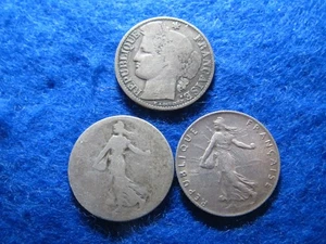 Frankreich Silber 50 Centimes - 1895 - 1898 - 1899 - zirkuliert - Bild 1 von 2