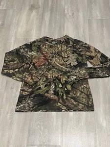Women’s Mossy Oak Polo Camo Longsleeve Shirt M - Picture 1 of 5