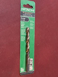 HITACHI "BLACKGOLD" 135 Degree Split Point, 3/8" x 5", Item # 219782, 2X Life - Picture 1 of 6