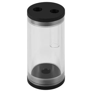 PC Computer Liquid Water Cooling Ra/diator Acrylic Cylinder Water Reservoir NEW - Afbeelding 1 van 7