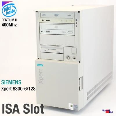 Isa Slot Simenes Xpert 8300-6/128 Mmd Computer Pc Rs-232 Parallel Ag D1115 W98 - Image 1 of 4