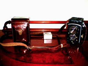 ROLLEIFLEX Standard Franke and Heidecke 6x6 with accessories (vintage) - Imagen 1 de 6