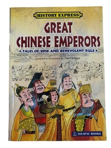 Great Chinese Emperors - Tales of Wise and Benevolent Rule Book illustrated P/B - Picture 1 of 12