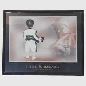 Harrison Woods "Little Intimidator" 8x10 Framed Print Dale Earnhardt #8 Decor  - Picture 1 of 7