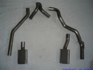 Sistema de tubo de escape dúplex FMS acero inoxidable para Kia Sorento I (JC, a partir de 06) 2.5l CRDI 125kW - Imagen 1 de 1