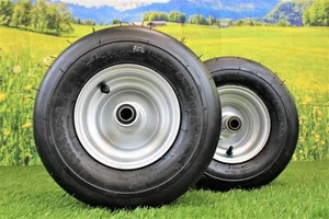 (Set di 2) 13x6,50-6 Assemblaggio Pneumatico/Ruota 4 Stali Liscio * SPEDIZIONE GRATUITA * - Foto 1 di 8