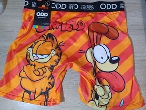 Garfield & Odie Boxershorts für Herren groß 36-38 NEU/mit Etikett Ständer Ot Be UNGERADE - Bild 1 von 3