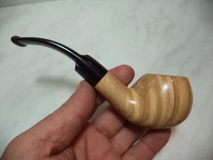PIPA NERONE ULIVO OLIVE PIPE PFEIFE 115 NEW ITALIAN ARTISAN PIPE NEW 2 SCELTA - Picture 1 of 1