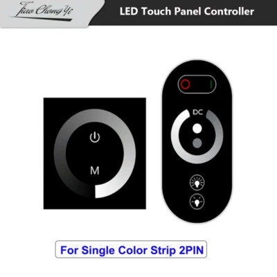 Touch Panel Controller RGB RGBW Wall Mounted Panel Dimmer  Remote For led strip - Image 1 of 4