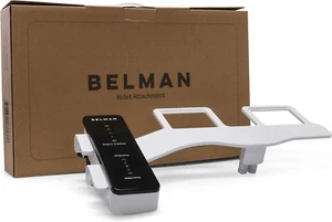 BELMAN Classic Bidet WC-Aufsatz - Modern & Slim - Süßwassersprüher sauber - Bild 1 von 12