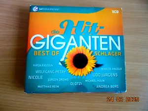 CD DIE HIT GIGANTEN BEST OF SCHLAGER 3 CD`s GEBRAUCHT TOP ZUSTAND - Bild 1 von 4