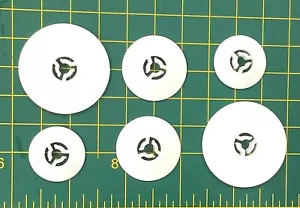 6X Spool Holder Caps 2 each of Small, Medium & Large - Picture 1 of 1
