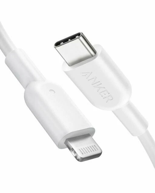 Anker iPhone 12 3ft USB C to Lightning Cable - Black