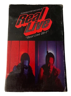 Real Live ‎Real Live Sh-t Audio Cassette Tape Single 1995 K-Def Larry O - Image 1 of 4