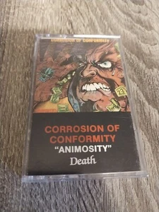 Vintage Corrosion of Conformity Animosity Cassette 1985 Enigma/Death 72037-4 - Picture 1 of 7