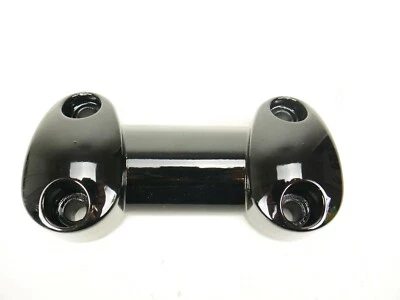 Braçadeira de guidão genuína 08-23 Harley Dyna Softail Touring 1,25" preta tampa superior - Imagem 1 de 4