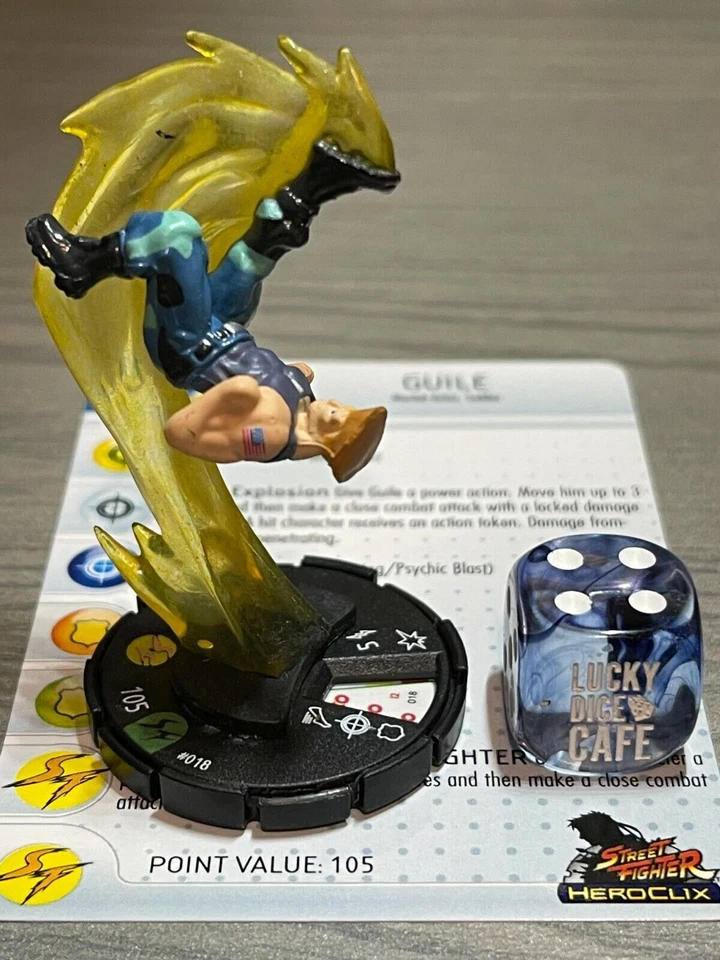 Heroclix Street Fighter 018 Guile Uncommon - Image 1 of 1