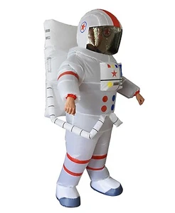 Inflatable Fun Adult Astronaute Space Suit Costume Halloween or Cosplay - Picture 1 of 5