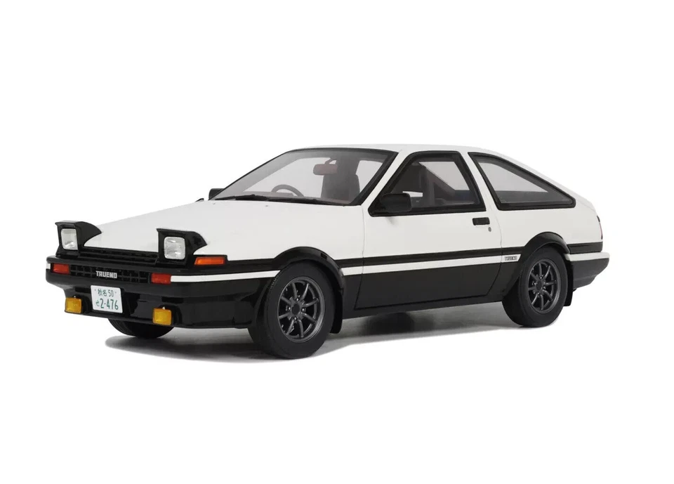 OTTOMOBILE TOYOTA Sprinter Trueno AE86 Twin Cam 1985 White 1/18 OT444B