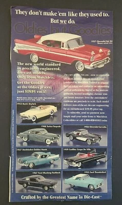 Matchbox DINKY Oldies But Goodies, DYG01 thru 08 with Original Boxes - Select - Image 1 of 4