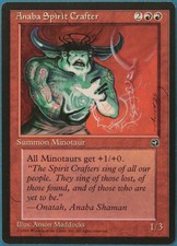 Anaba Spirit Crafter Homelands NM Red Rare MAGIC MTG CARD (ID# 214752) ABUGames