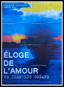In Praise of love - Jean-Luc Godard - Original French Movie Poster 47x63 in - Picture 1 of 7