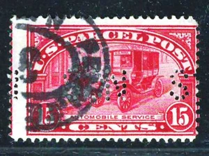 UNITED STATES 1913 Fine Used Parcel Post Perforated Stamp Scott # Q7  CV 15.00 $ - Bild 1 von 2