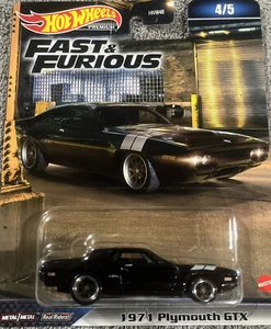 Plymouth GTX 1971 Fast & Furious Premium Hot Wheels - Imagen 1 de 3