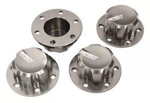 Precision CNC Machined Alloy Wheel Hub Caps Designed for Axial SCX6 Crawler - Picture 1 of 1