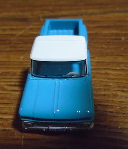 Oxford Chevrolet Stepside Pick Up, Blue and White, 2" Long By 7/8" Wide - Picture 1 of 7