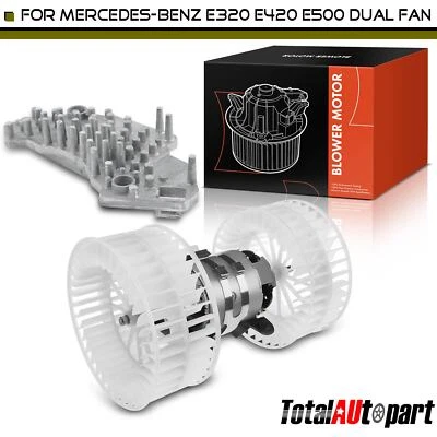 HVAC Blower Motor & Resistor Kit for Mercedes-Benz E320 E420 94-95 E500 Front - Image 1 of 4