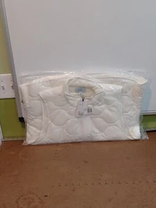 Croft & Barrow New In Pkg PXXL White Quilted Snap Up Women's Vest - Picture 1 of 8