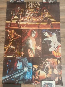 KISS SUPER RARO 1979 Pace/Minerva Scozia 34x50 grande poster 6 foto FREDDO! - Foto 1 di 6