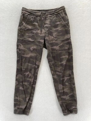 Athleta Farallon Jogger Women's 2P Brown Camouflage Stretch Fabric Pull On Pants - Image 1 of 4