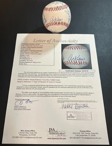 Al Kaline/Catfish Hunter/Etc. SIGNED x9 Baseball JSA w/LOA HOFers & Stars MLB! - Picture 1 of 8