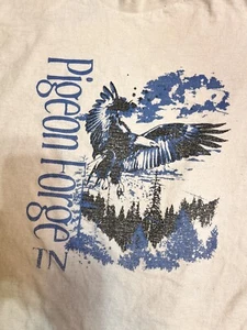 Vintage Great Smoky Mountains T Shirt XXL Pigeon Forge Eagle ๐บ๐ธ Made - Picture 1 of 5