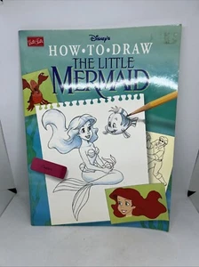 DISNEY Come Disegnare LA SIRENETTA (serie) Walter Foster 1992 Ariel Ursula - Foto 1 di 3