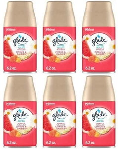 Glade Automatic Spray Refill, Air Freshener Joyful Citrus & Daisies, 6.2 Oz 6 Ct - Picture 1 of 1