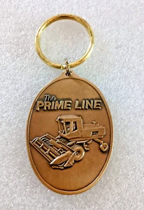 Vtg Hesston Farm Equipment Hay Prime Line Combine Key Chain LE 1985 NOS New - Picture 1 of 4