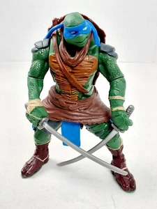 TMNT 2014 Leonardo Teenage Mutant Ninja Turtles 5" Movie Action Figure  Combat - Picture 1 of 9